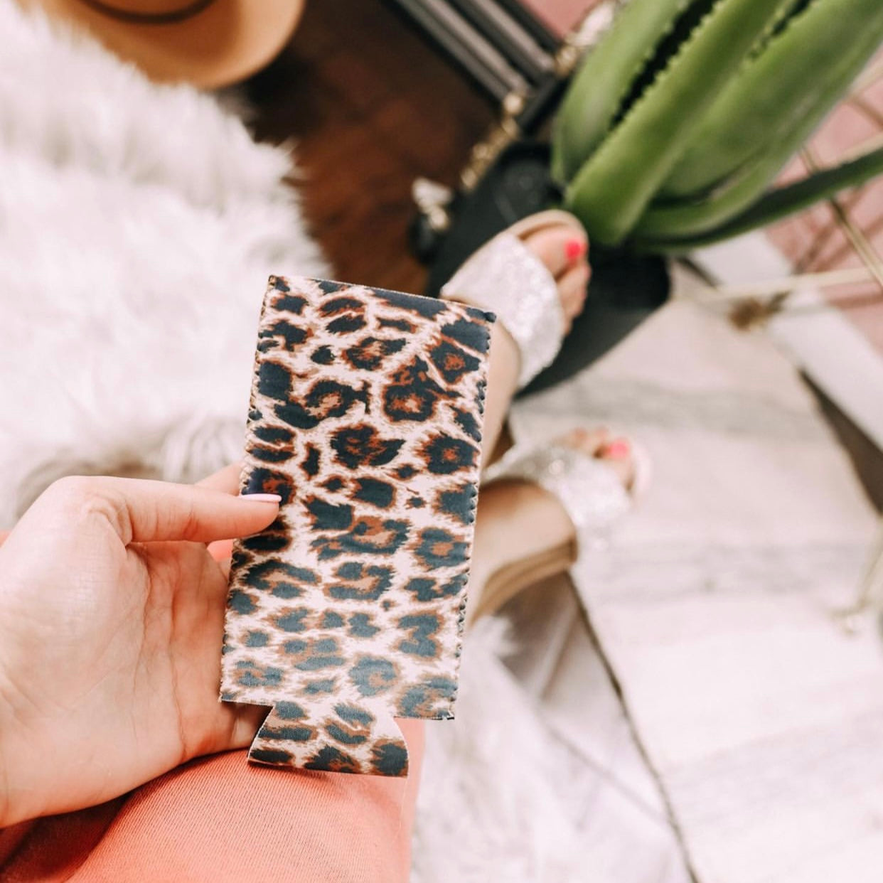 Leopard Tall Coozie 2-Pack