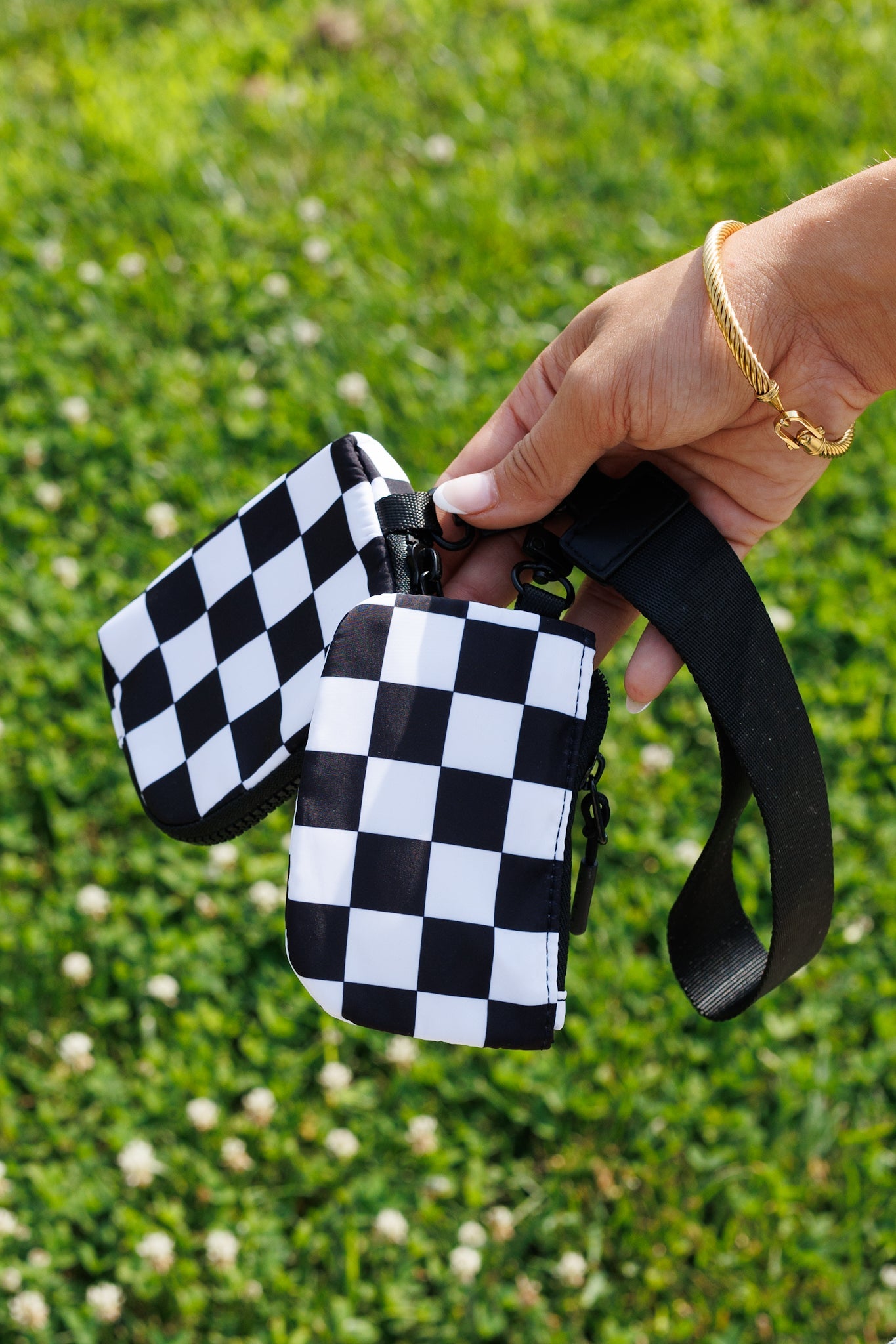 Dual Pouch Wristlet