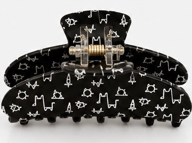Black Brand Claw Clip