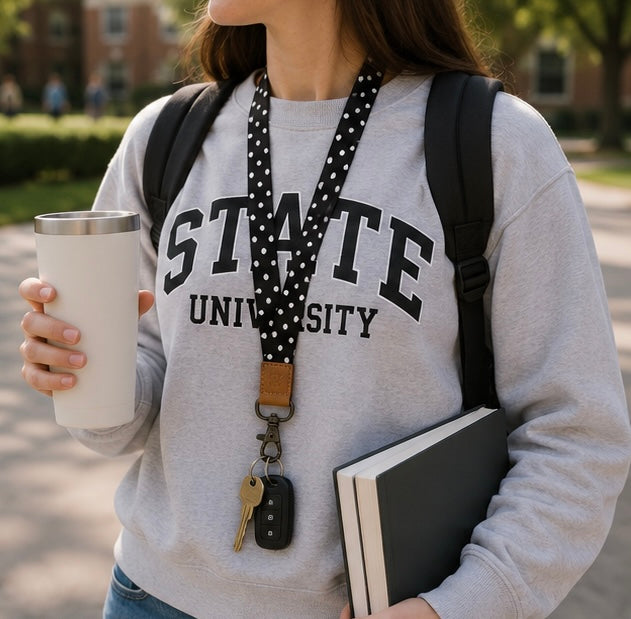 Polka Dot Lanyard