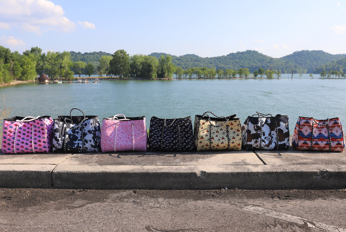 Large Tote in Black Brand