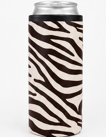 Hard Cooling Can in Zebra Stripe