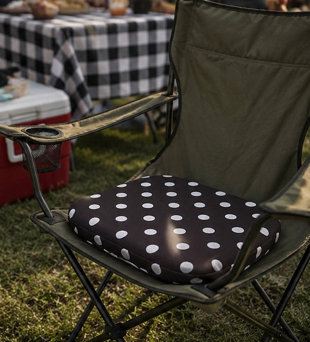 Polka Dot Seat Cushion
