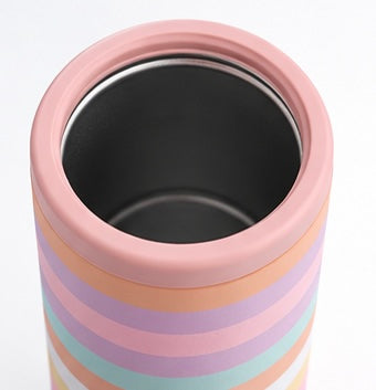 Hard Cooling Can in Rainbow Stripe