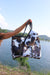 Large Tote in Brown Cowhide