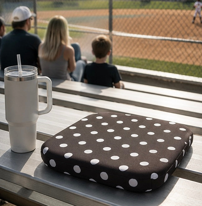 Polka Dot Seat Cushion