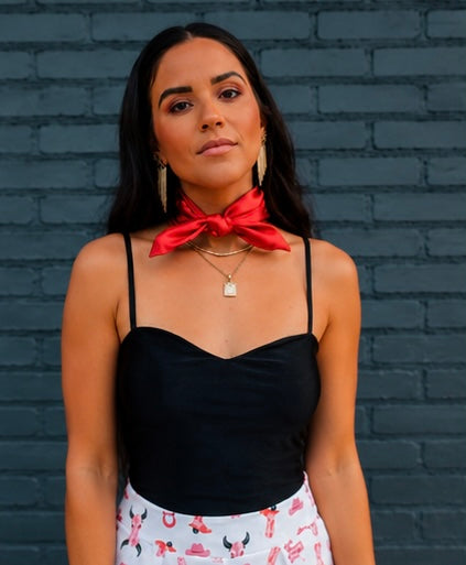 Red Buckaroo Scarf