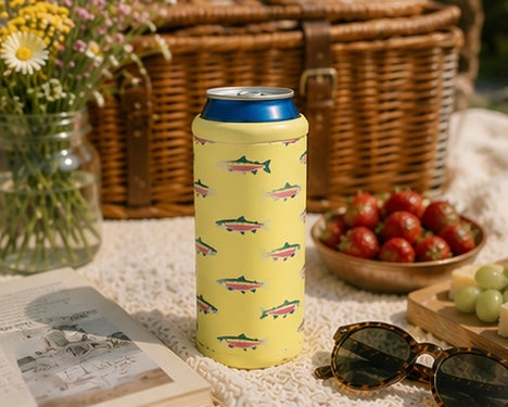 Hard Cooling Can in Yellow Rainbow Trout