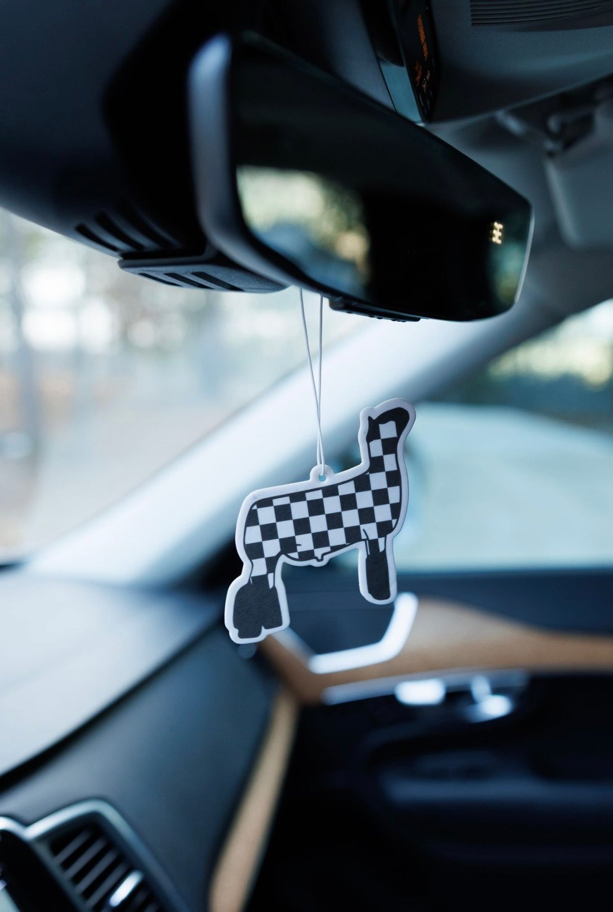 Checkerboard Show Sheep Air Freshener