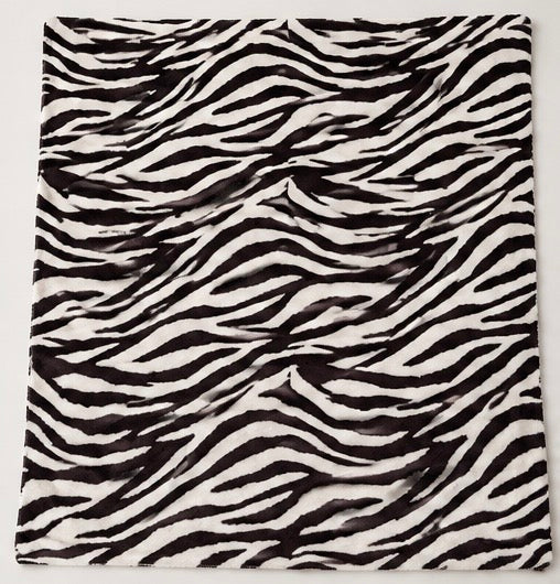 Zebra Striped Throw Blanket