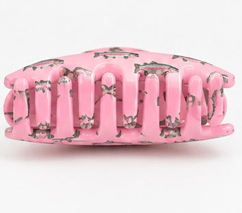 Pink Rainbow Trout Claw Clip
