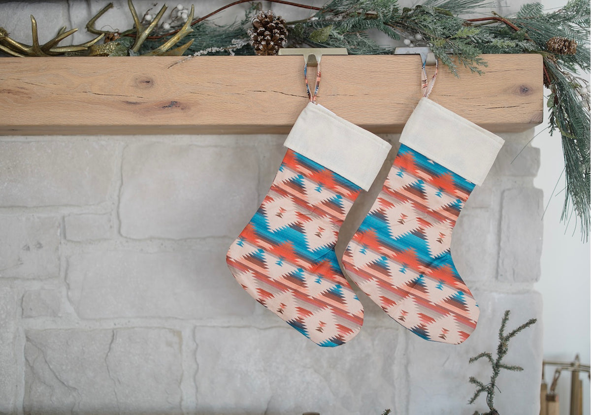Aztec Christmas Stocking