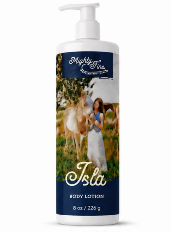 Isla - Saddle &amp; Sand | 8 oz Mighty Fine Body Lotion