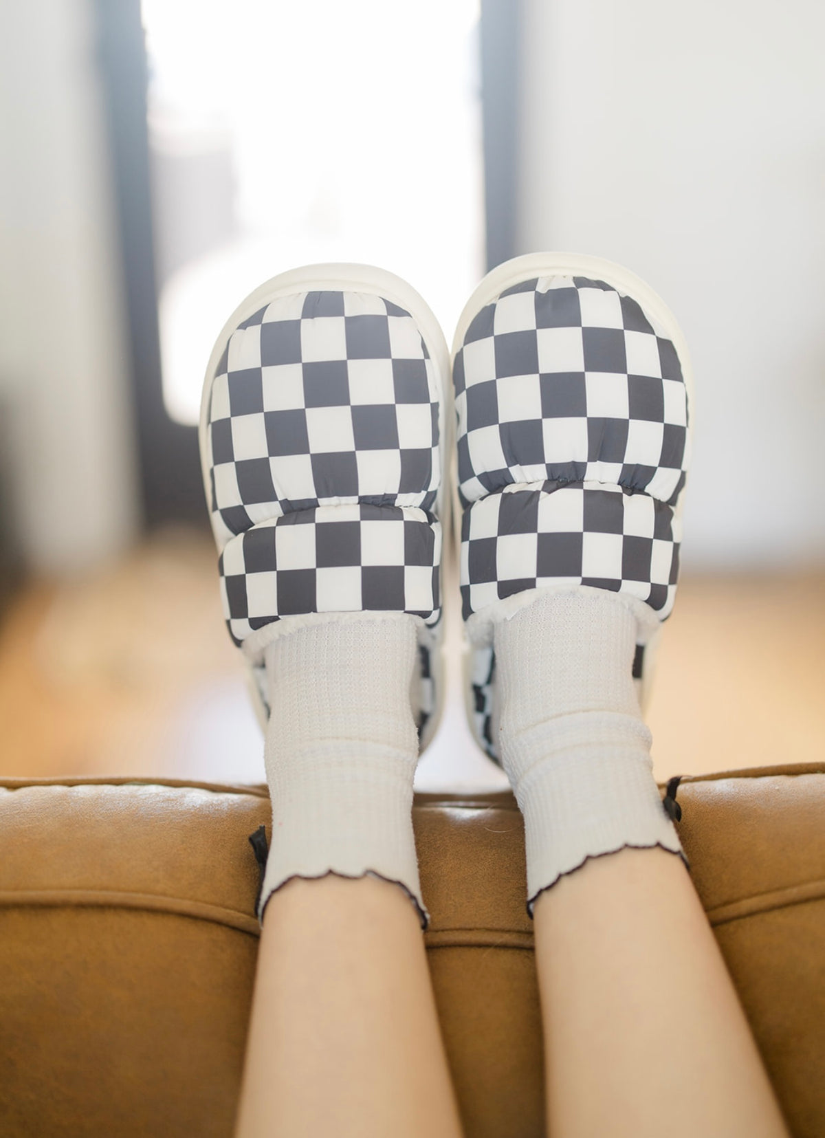 Checkerboard Slippers
