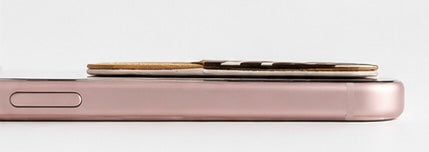 Zebra Striped Phone Pocket