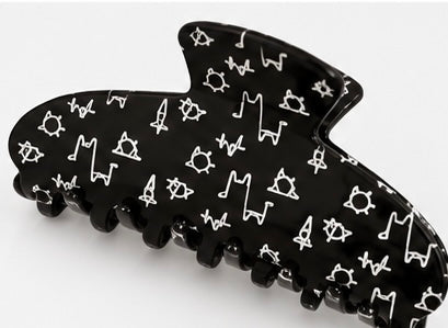 Black Brand Claw Clip