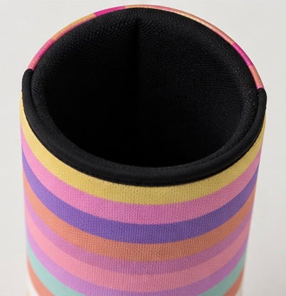 Rainbow Striped Tall Coozie 2-Pack