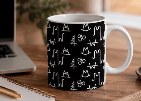 Black Brand Mug