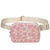 Pink Cowhide Crossbody Bag