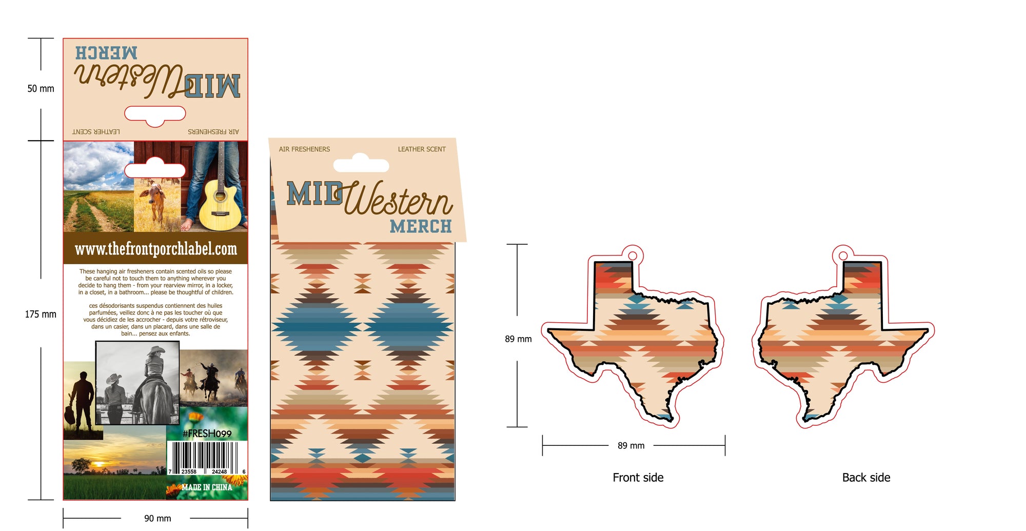Texas Air Freshener