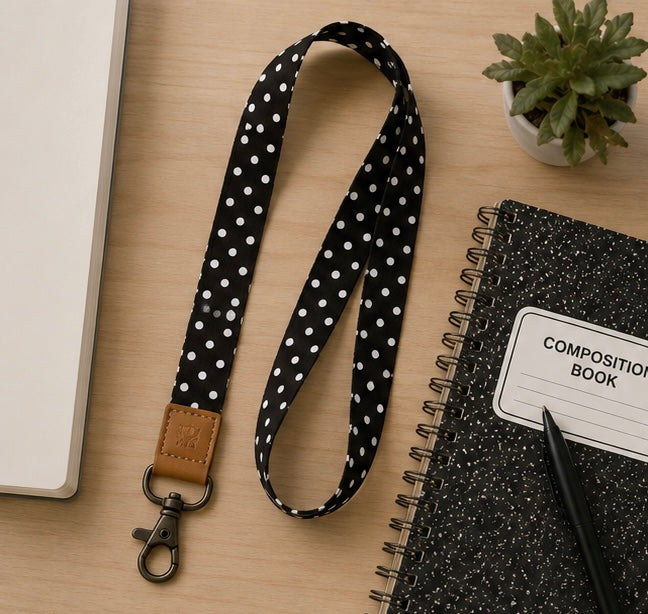 Polka Dot Lanyard