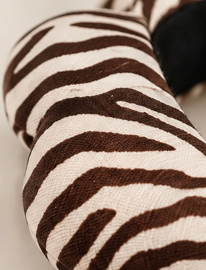 Zebra Stripe “Get Ready With Me” Skincare Headband