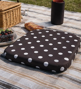 Polka Dot Seat Cushion
