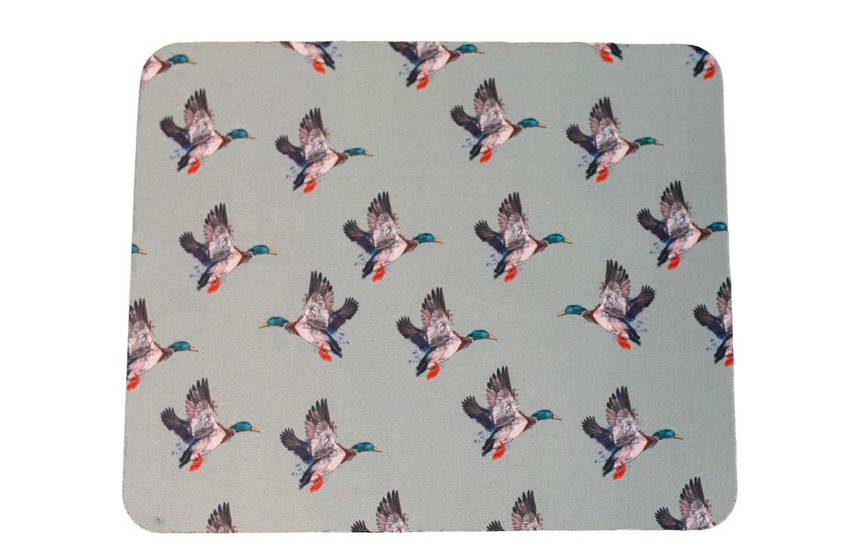 Green Duck Mouse Pad