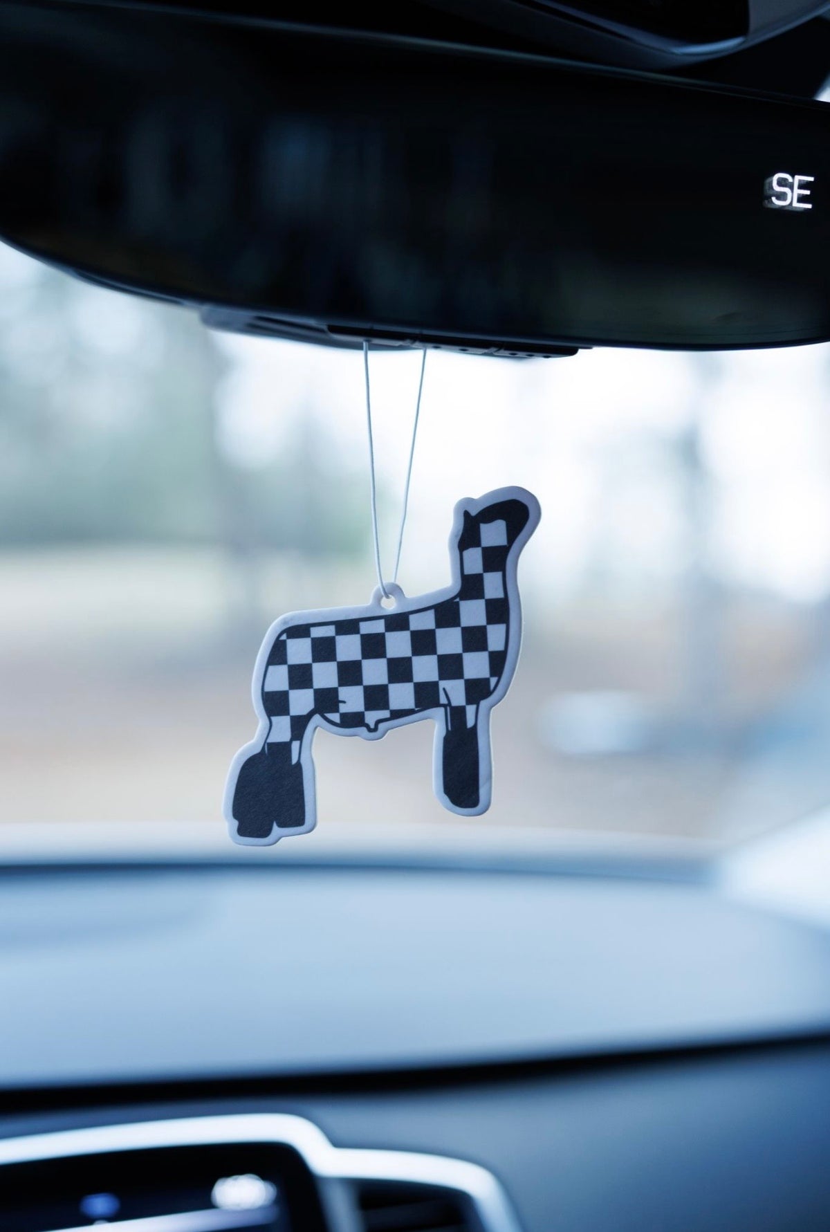 Checkerboard Show Sheep Air Freshener
