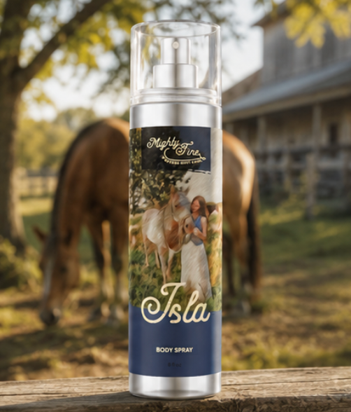 Isla - Saddle &amp; Sand | 8 oz Mighty Fine Body Spray