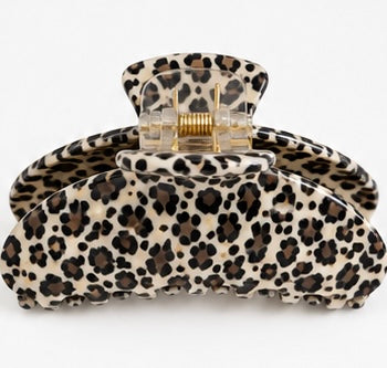 Leopard Claw Clip