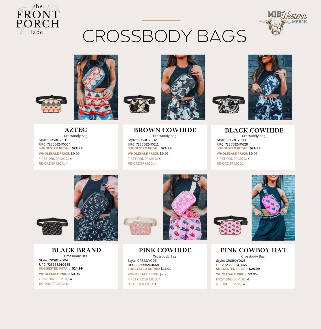 Crossbody Bag Bundle