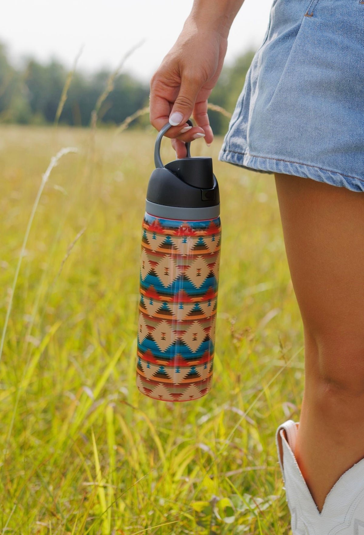 Aztec Stainless Steel Water Bottle