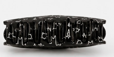Black Brand Claw Clip