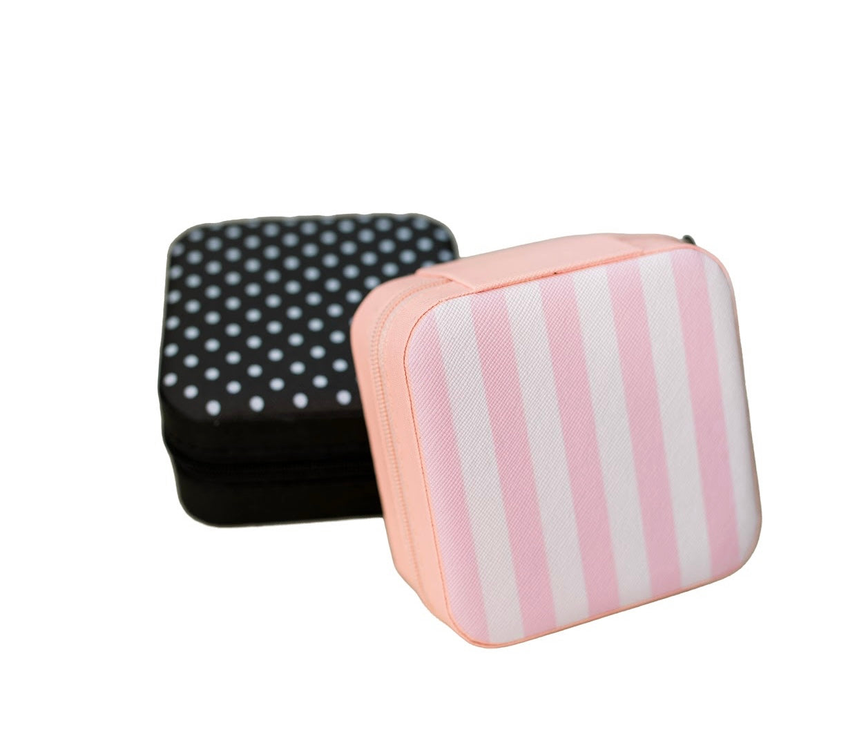 Polka Dot Square Jewelry Case