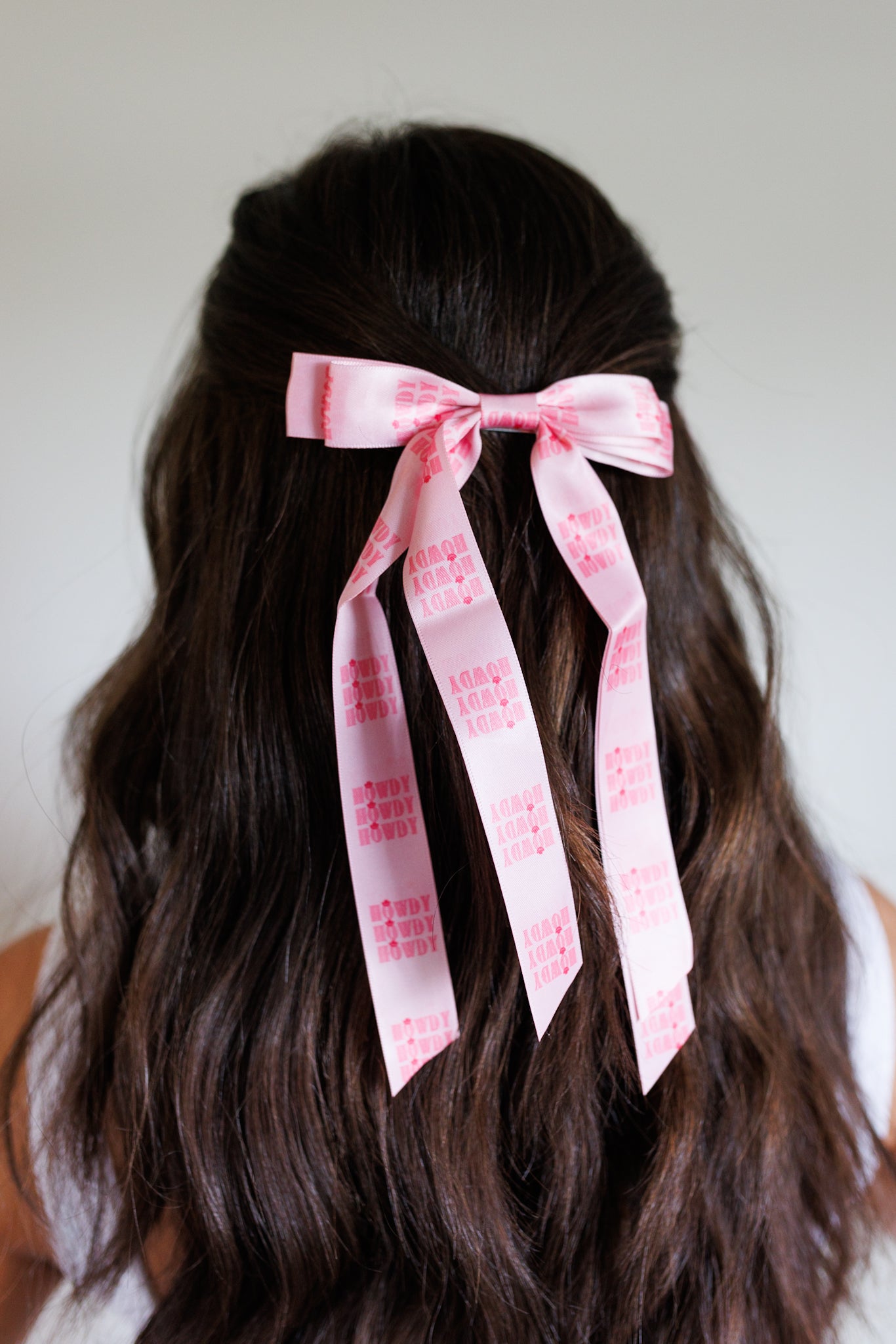 Pink Howdy Bow