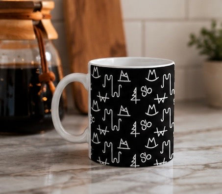 Black Brand Mug
