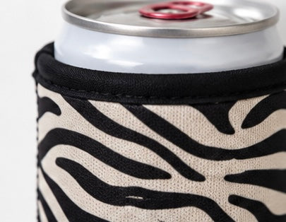 Zebra Striped Tall Coozie 2-Pack