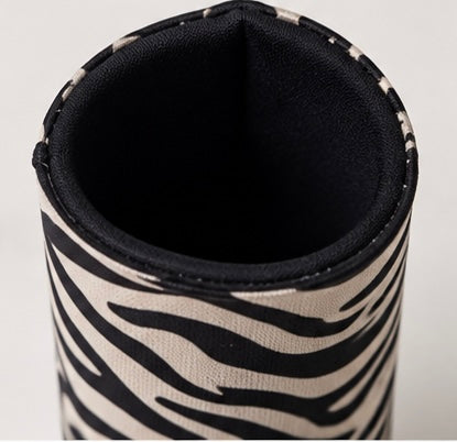 Zebra Striped Tall Coozie 2-Pack