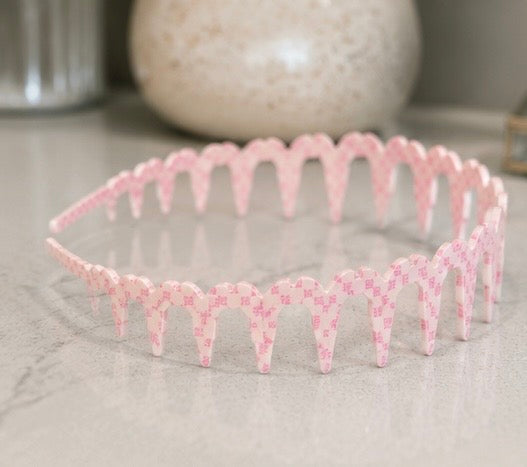 Pink Howdy Zig-Zag Headband