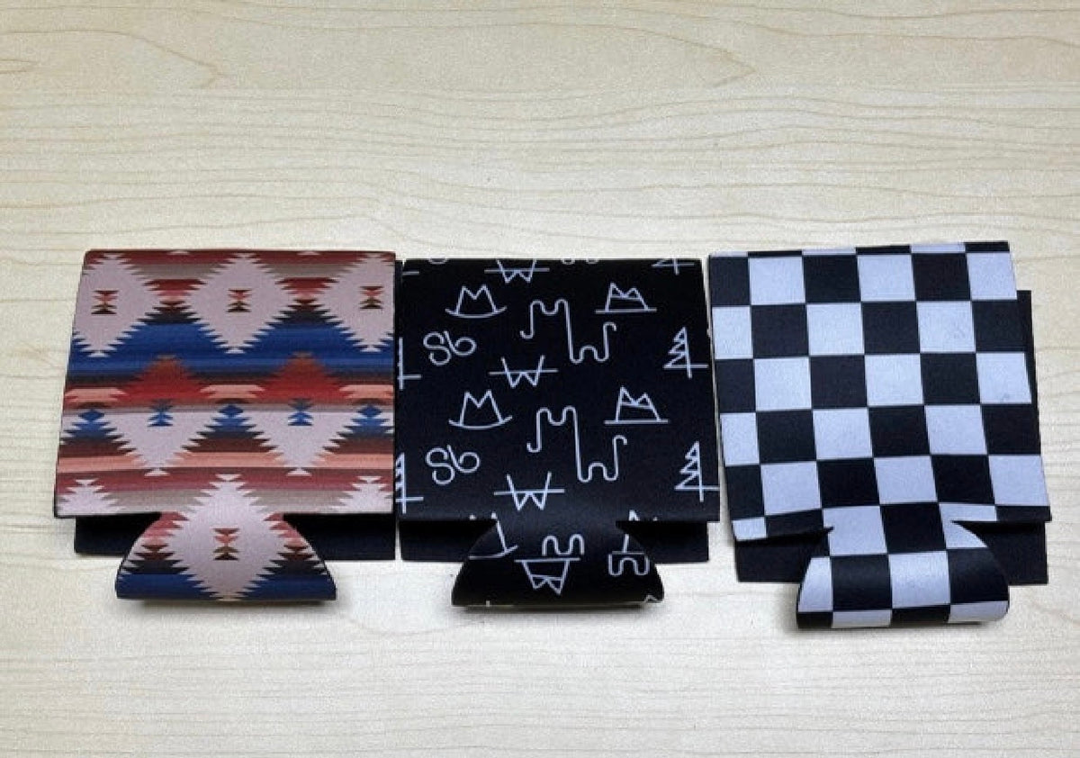 Aztec Stubby Can Coozies