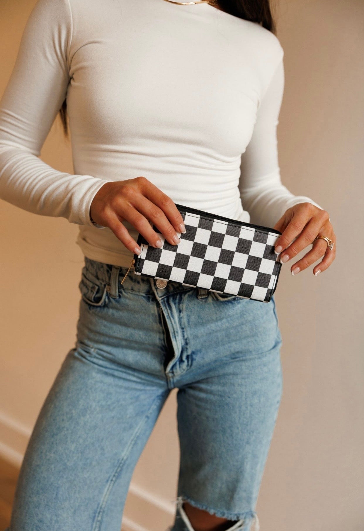 Checkerboard Wallet