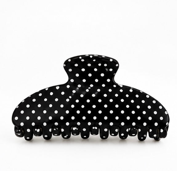 Polka Dot Claw Clip