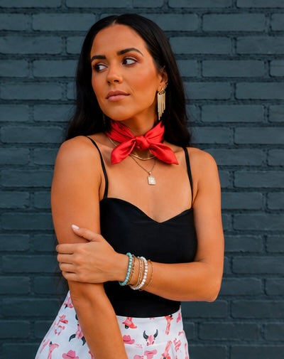 Red Buckaroo Scarf