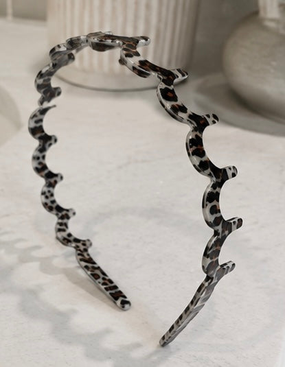 Leopard Zig-Zag Headband