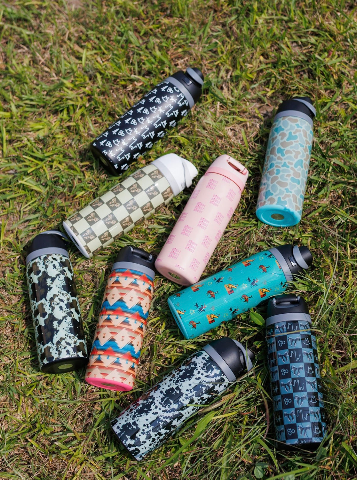 Camo Stainless Steel Water Bottle