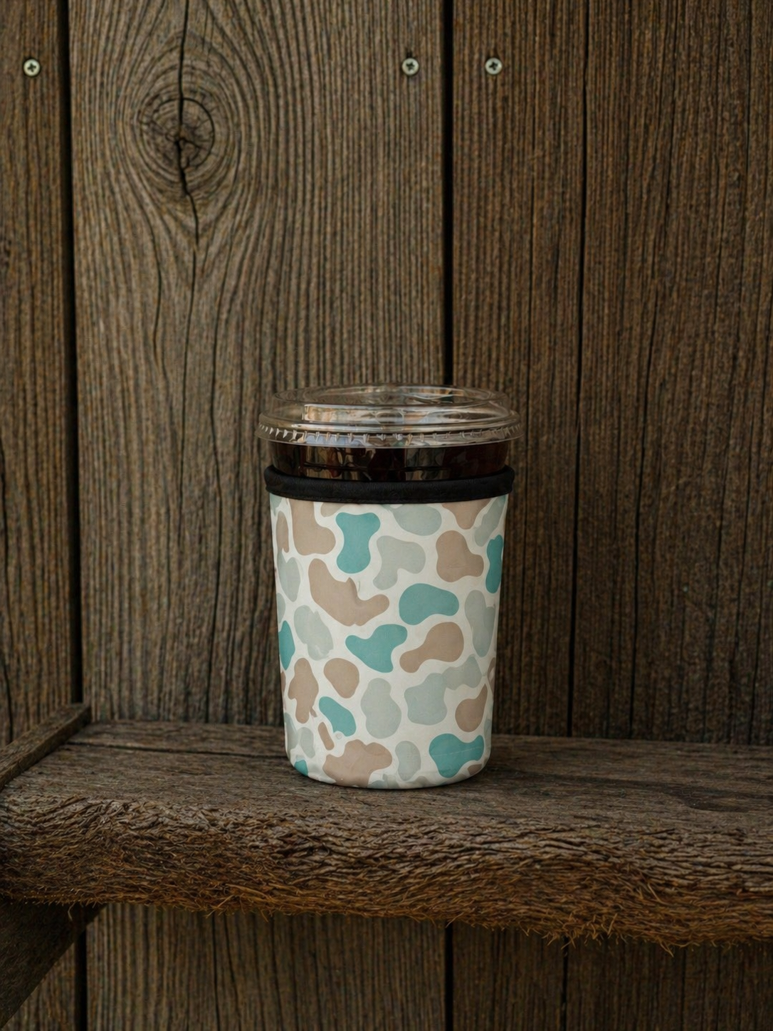 Camo Drink Sleeve Cozy
