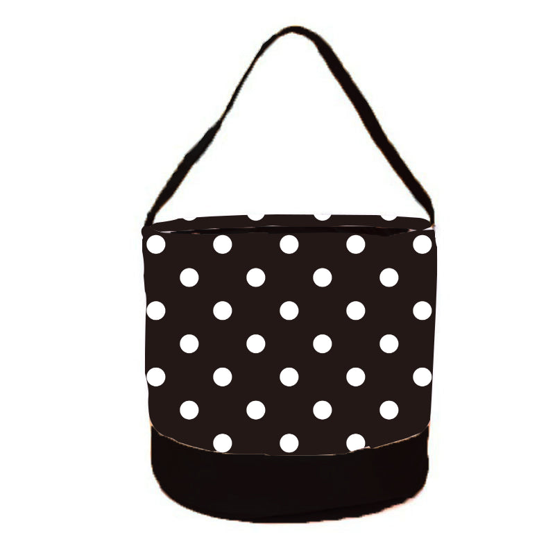 Polka Dot Round Storage Bin