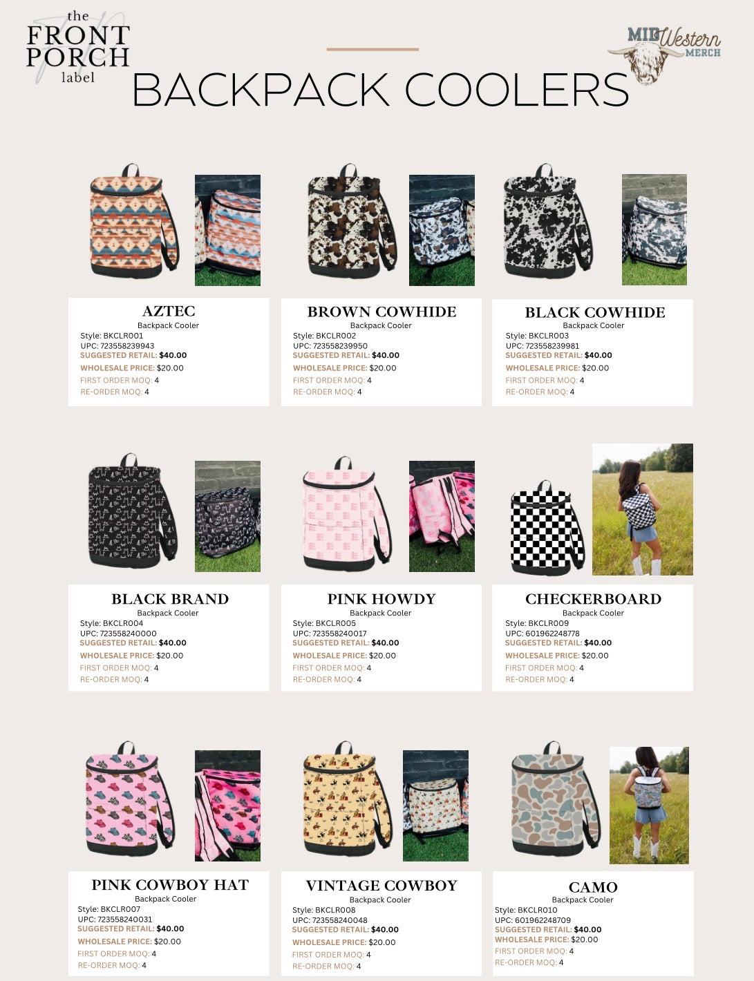 Cooler Backpack Bundle