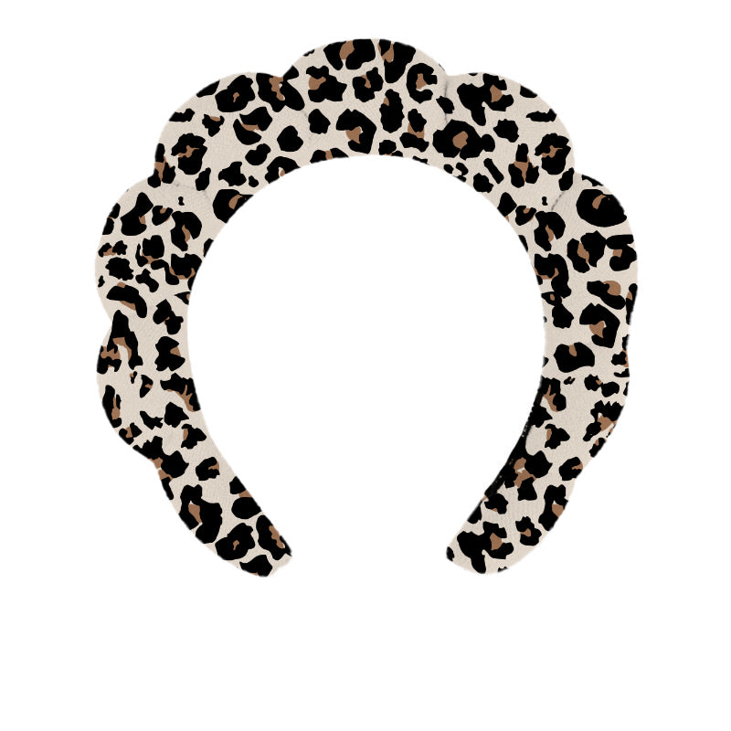Leopard “Get Ready With Me” Skincare Headband